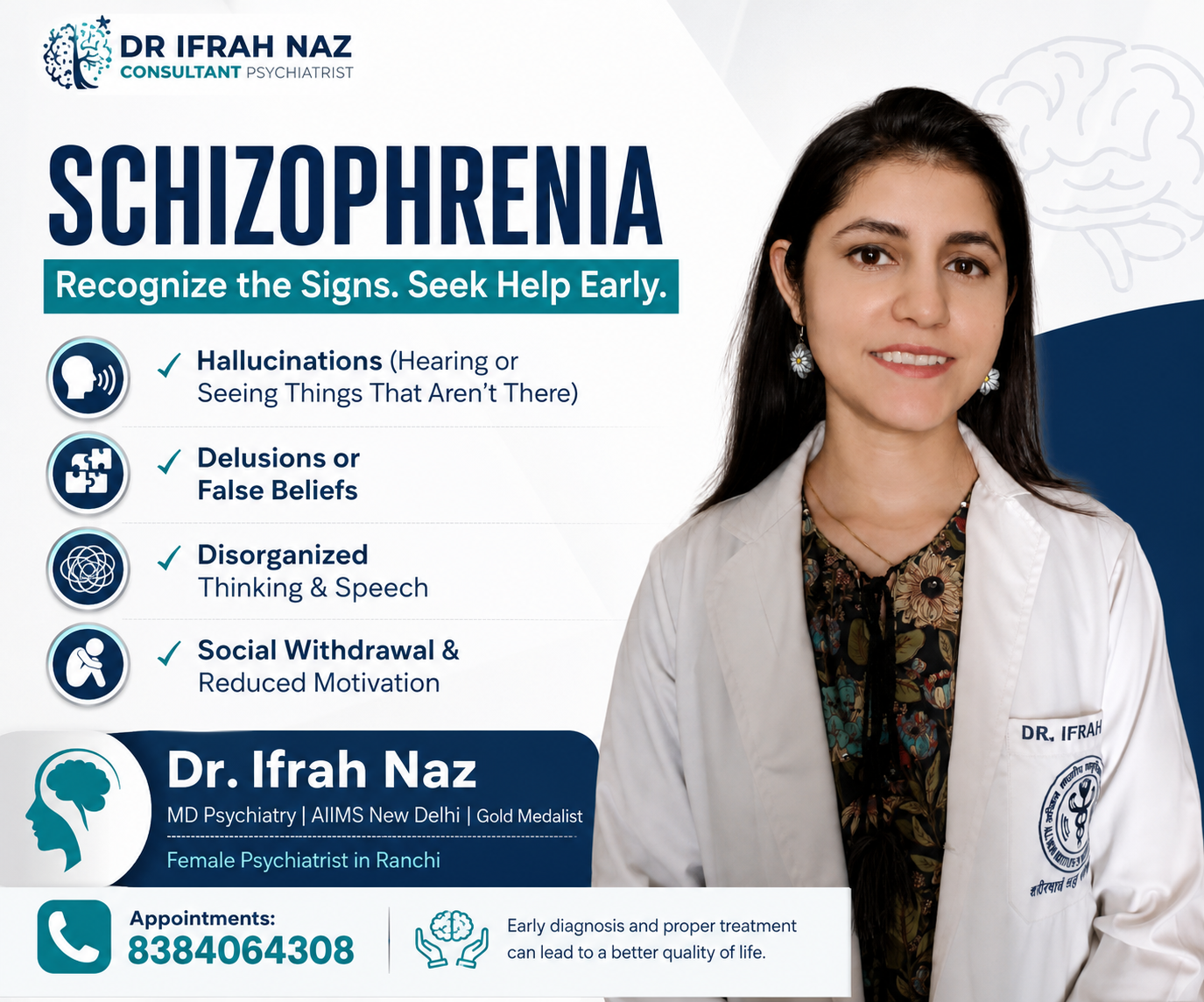 Schizophrenia: Symptoms, Causes, Diagnosis & Treatment – A Complete Guide